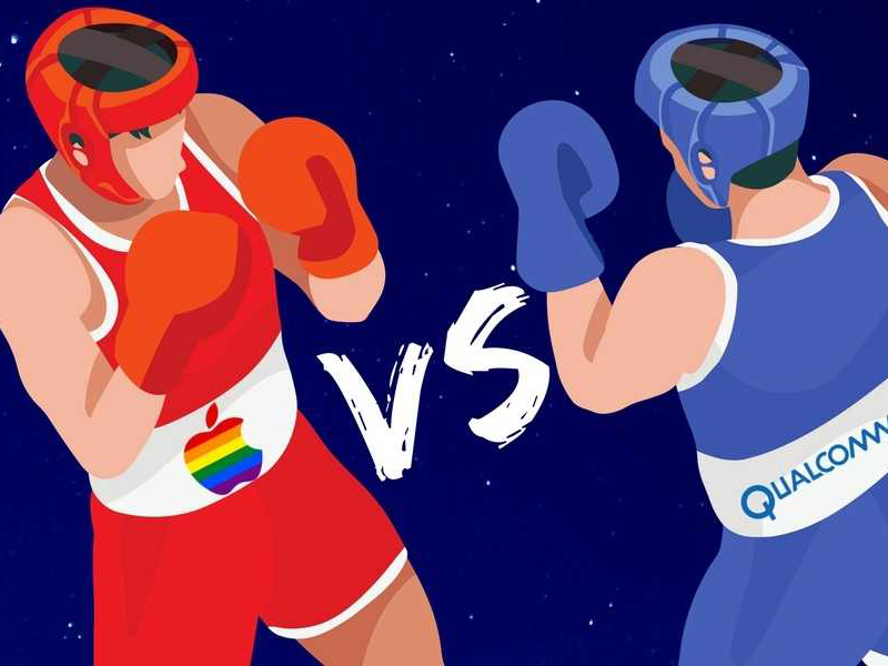 ""Qualcomm" تحاكم آبل وتطالبها بتعويض هائل" تحاكم آبل وتطالبها بتعويض هائل